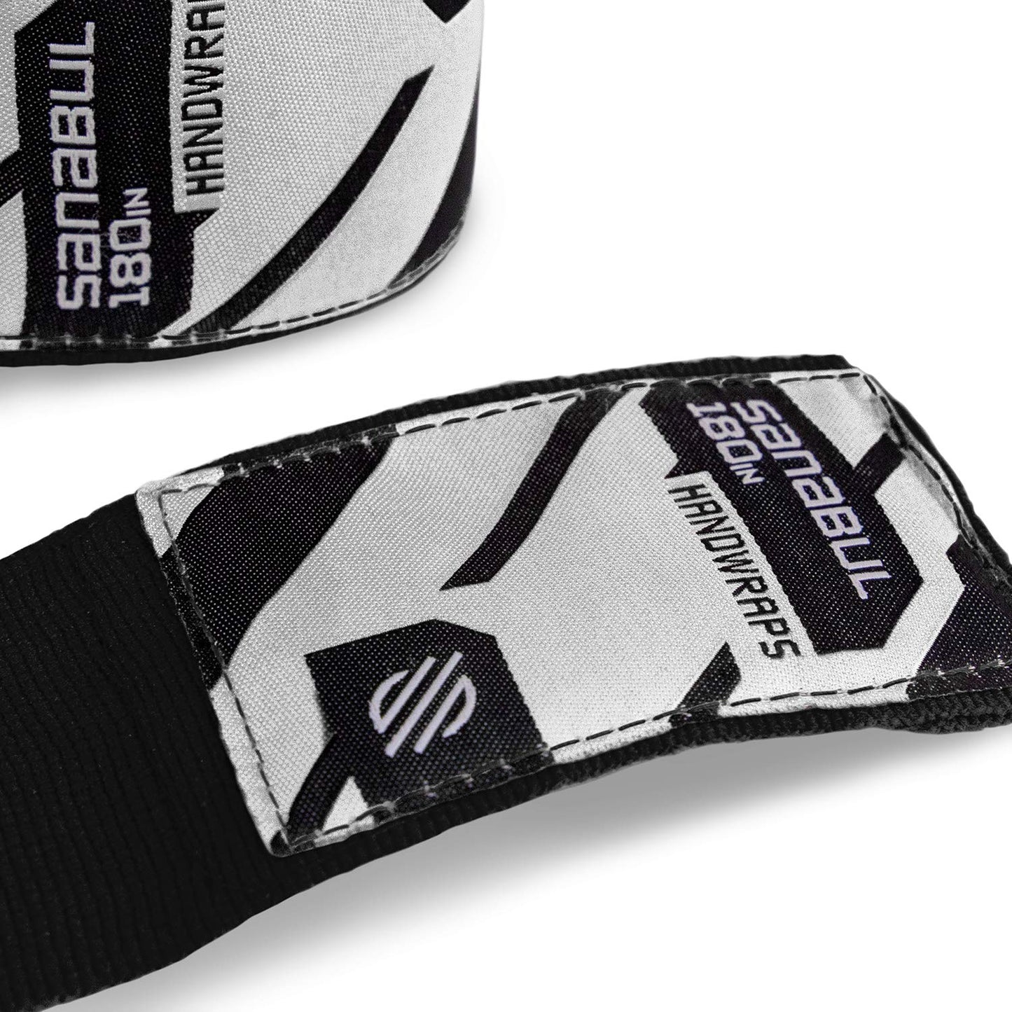 Sanabul Elastic Professional 180 inch Handwraps for Boxing Kickboxing Muay Thai MMA (Black, 180")