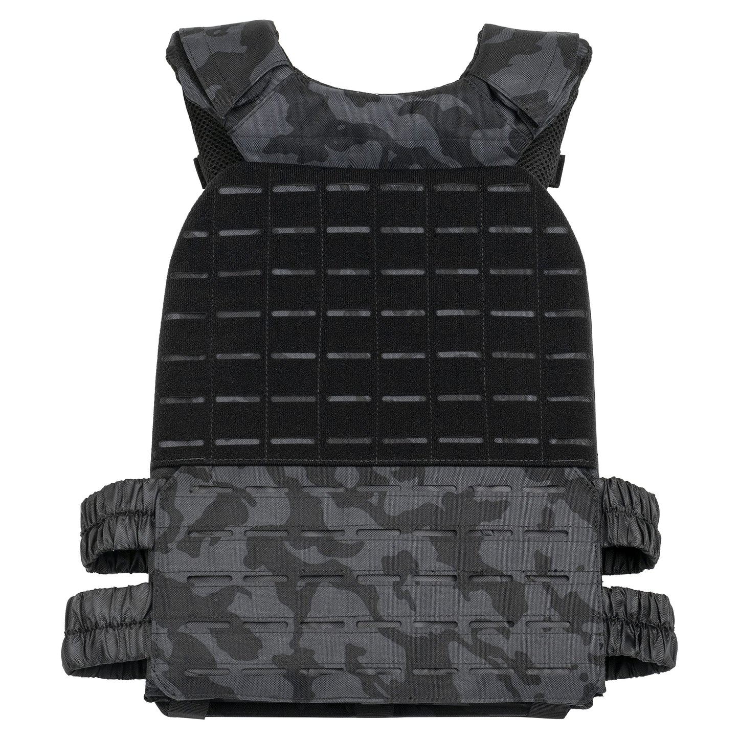 WOLF TACTICAL Adjustable Weighted Vest – WODs, Strength and Endurance Training, Fitness Workouts, Running (MultiCam Black)