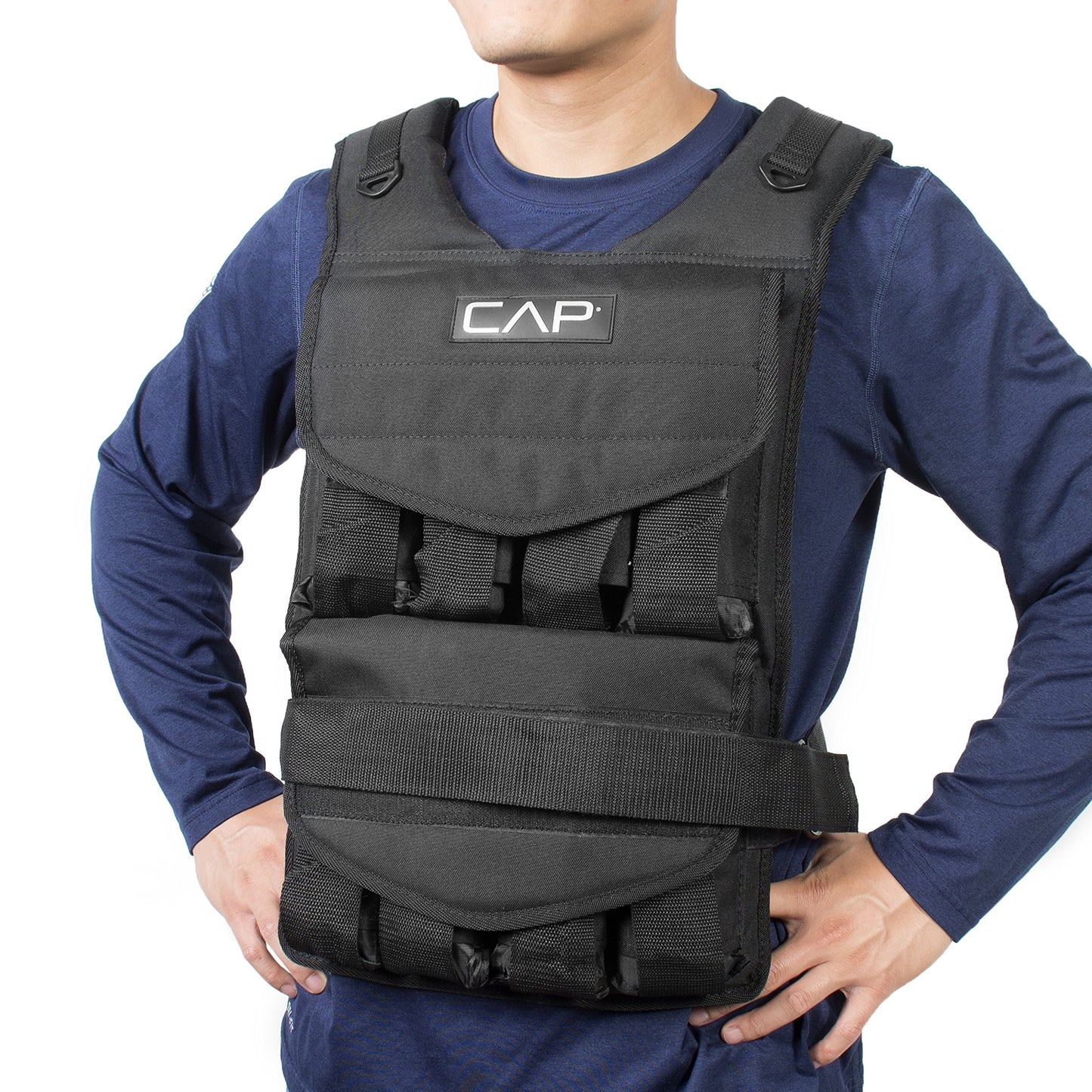 CAP Barbell Adjustable Weighted Vest, 40 Lb