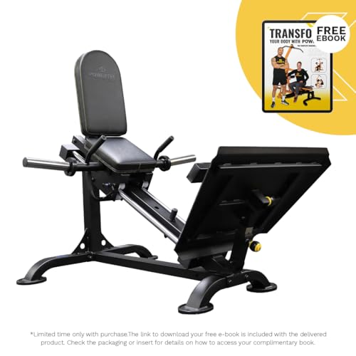 Powertec Fitness Leg Sled - Leg Press Machine, 700 LB Capacity, Black - Professional Home Gym Equipment - Heavy Duty Exercise Equipment for Lower Body Workout
