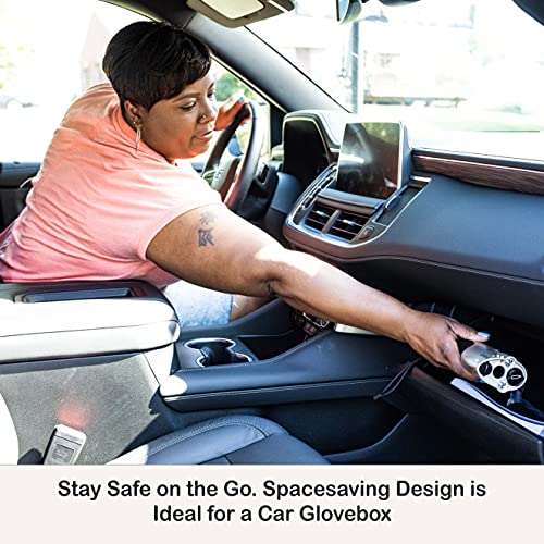 PepperBall Mobile Lightweight Personal Defense Launcher Kit, Non-Lethal Protection Pepper Ball for Self Defense Includes Projectiles and Cartridges