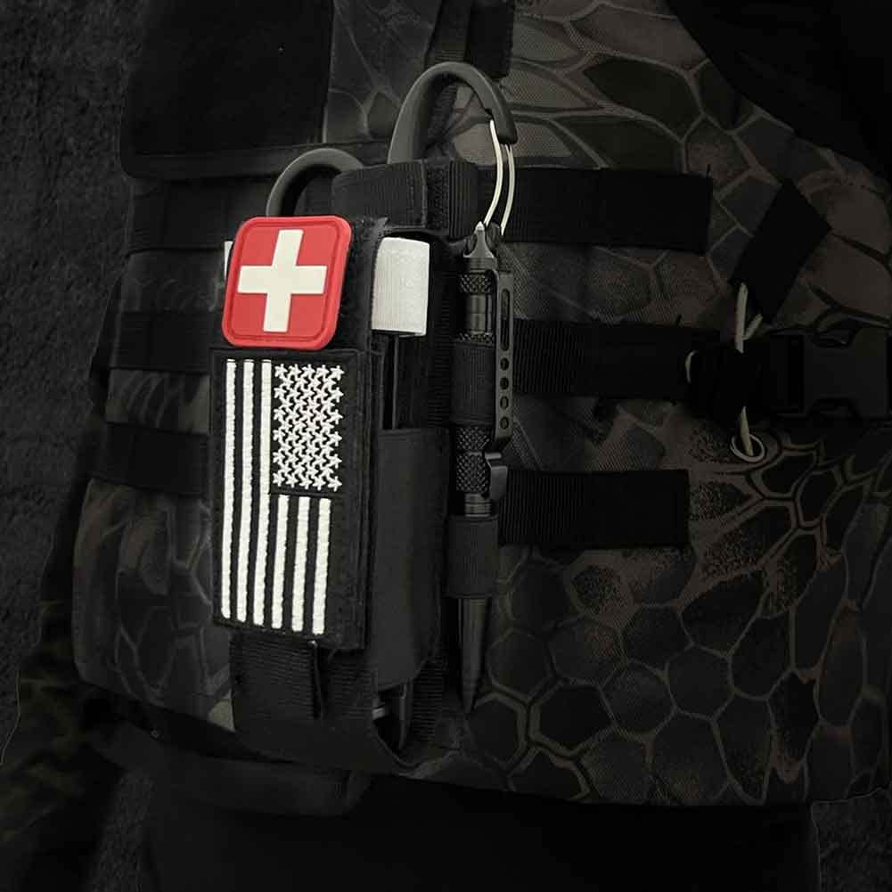 Tourniquet Holster, Cat Tourniquet Pouch Holder Molle Tourniquets Pouch Case for CAT Tourniquets, Tourniquet Holster Holder for Duty Belt Equipment Black(Tourniquet and Shear Not Included)