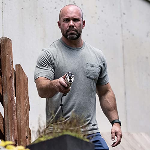 PepperBall Mobile Lightweight Personal Defense Launcher Kit, Non-Lethal Protection Pepper Ball for Self Defense Includes Projectiles and Cartridges