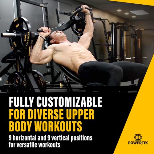 Powertec Fitness Workbench Multi Press - Adjustable Gym Equipment for Home - Multifunctional Bench Press - Universal Exercise Equipment for Strength Training