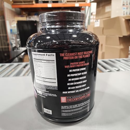 NutraBio Whey Protein Isolate Supplement – 25g of Protein Per Scoop with Complete Amino Acid Profile - Soy and Gluten Free Protein Powder - Zero Fillers and Non-GMO - Chocolate Dipped Macaroon 5lbs
