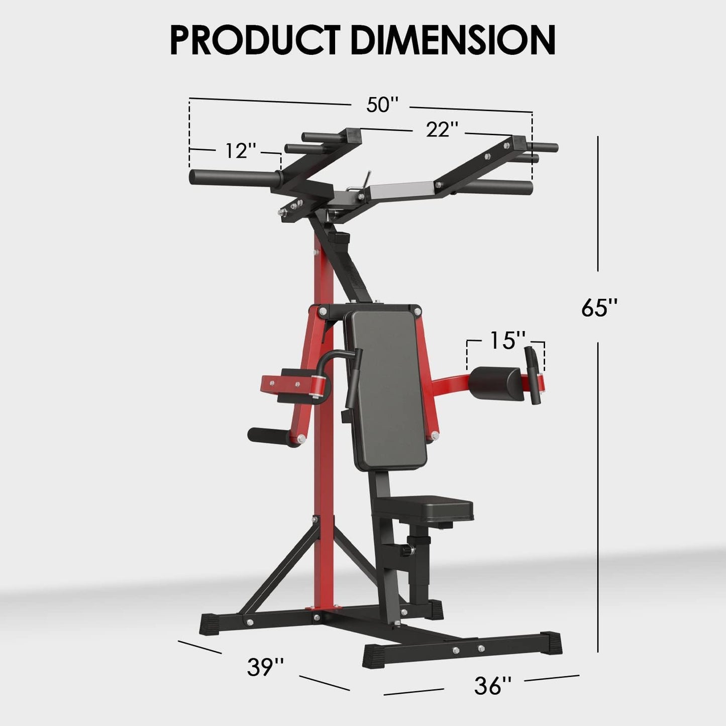 syedee Deltoid and Shoulder Press Machine, Lateral Raise Machine with Adjustable Seat and Backrest, 800 Weight Capacity Upper Body Machine for Home Gym