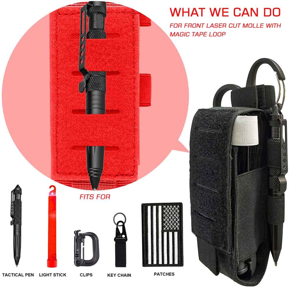 Tourniquet Holster, Cat Tourniquet Pouch Holder Molle Tourniquets Pouch Case for CAT Tourniquets, Tourniquet Holster Holder for Duty Belt Equipment Black(Tourniquet and Shear Not Included)