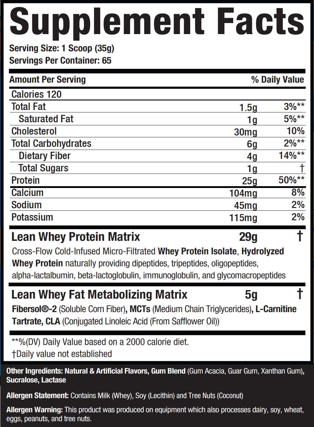 Musclesport Lean Whey Revolution™ Protein Powder - Whey Protein Isolate - Low Calorie, Low Carb, Low Fat, Incredible Flavors - 25g Protein per Scoop - 5lb Vanilla Ice Cream