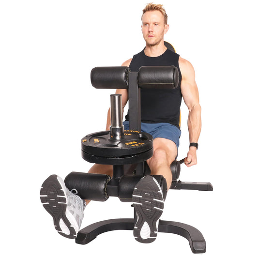 Powertec Fitness Lift-Curl Leg Extension Attachment for Workbench Exercise Equipment, 200 lbs. - Only Compatible with Powertec Products Weight Machine Attachments for Garage, Home Gym