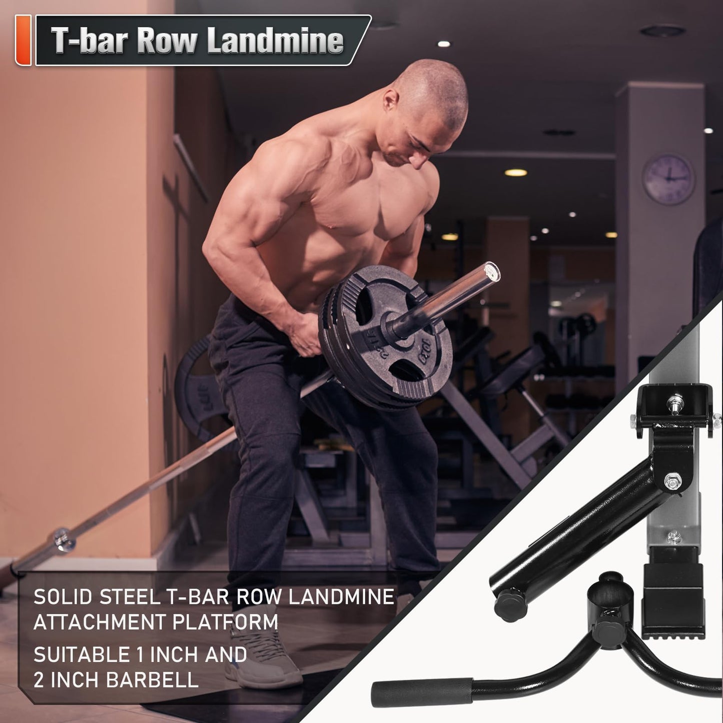 RitFit Squat Rack Power Cage Home Gym Package, Includes 1000LBS Power Rack with LAT Pull Down, Weight Bench, Rubber/Bumper Plates Set with Olympic Barbell (Package 1.9K (Bumper Plate 340LBS))-Grey