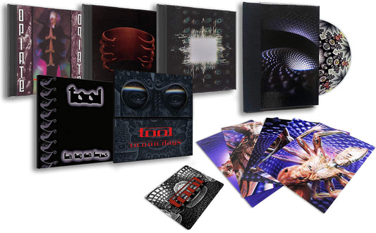 Tool Complete Discography 6 CD Collection with Fear Inoculum Expanded Book Edition and Bonus Glossy Art Card