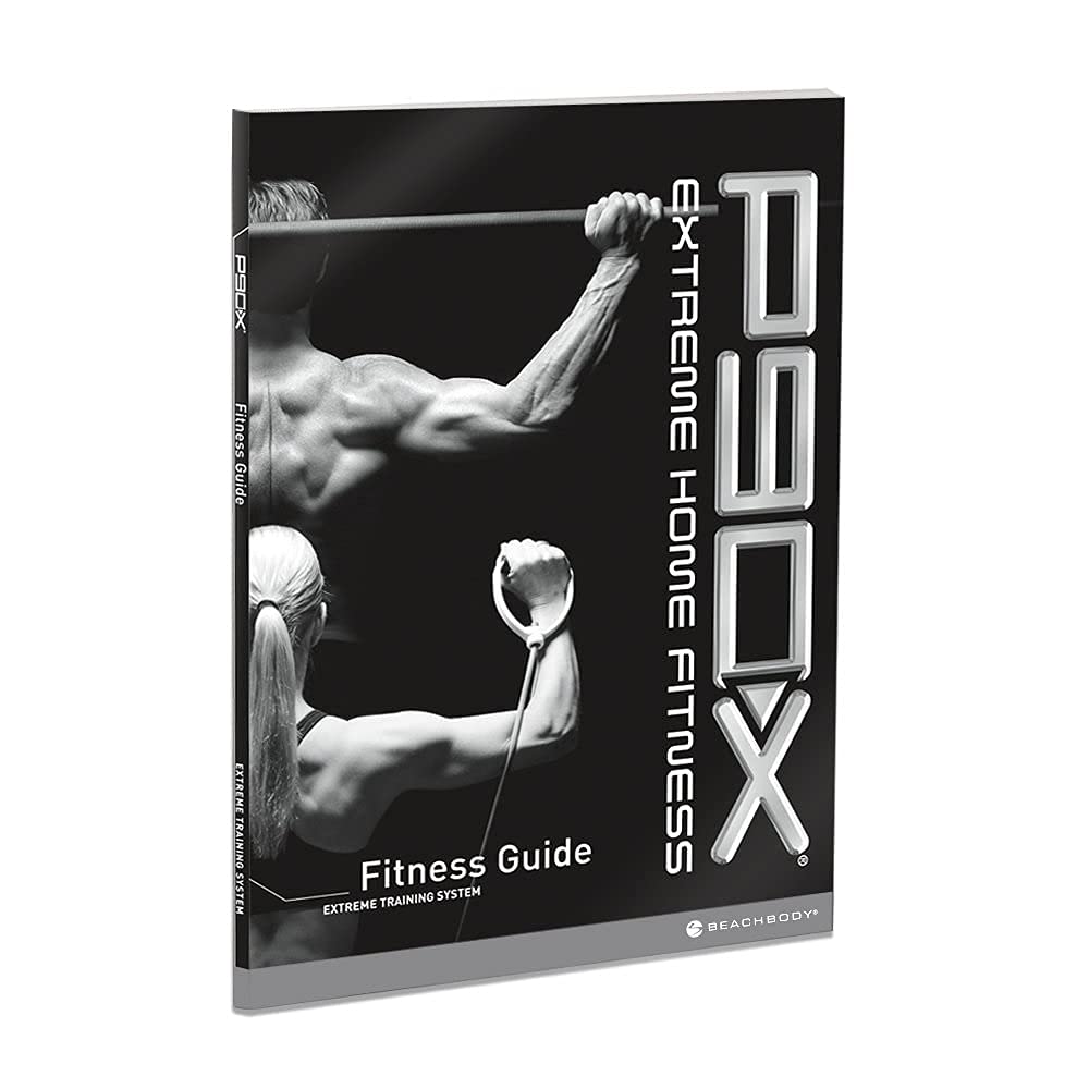 P90X DVD Workout Base Kit, Home Gym Bodyweight Exercise Program, No Workout Equipment Needed, Nutrition Guide Included, 12 Fitness DVDs