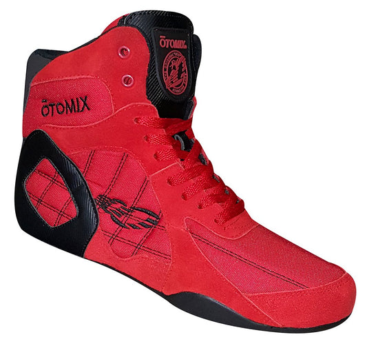 Otomix Men's Warrior Bodybuilding Boxing Weightlifting MMA Shoes Red 11